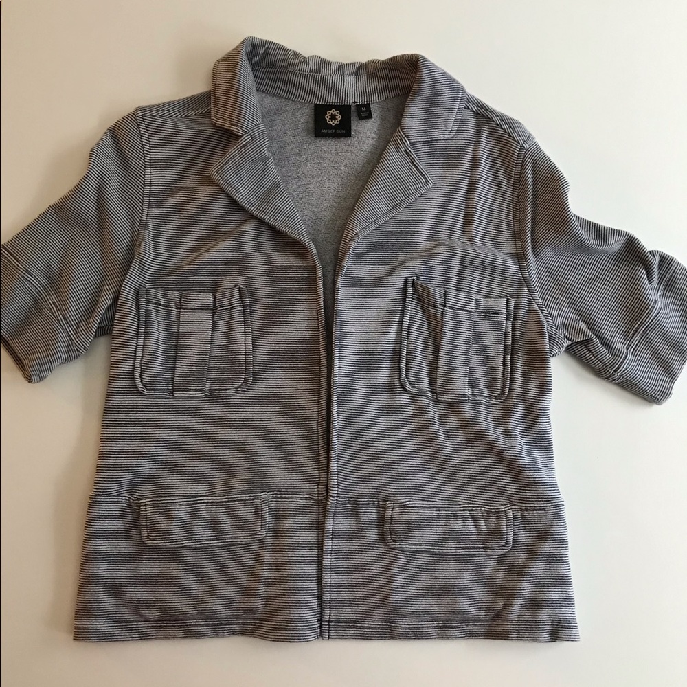 Like New Amber Sun Stripe Top
